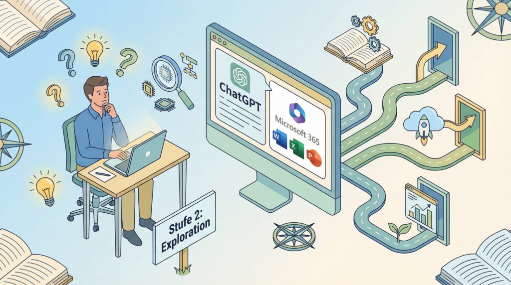 Stufe 2: KI-Neugierig